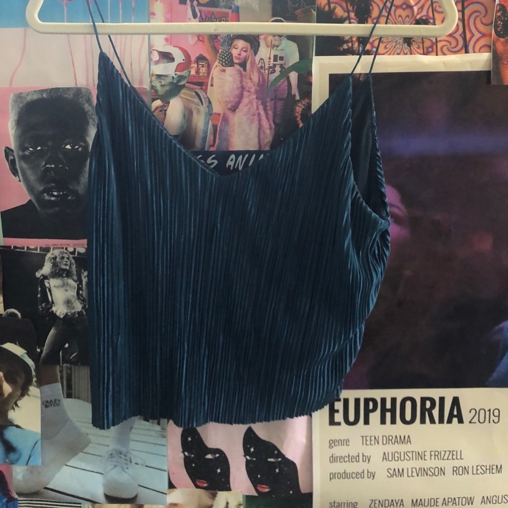 Blue/green Urban outfitters tank top